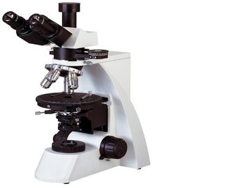 Mikroskop Polarisasi Transmisi Metallurgical Orthogonal / Conoscope Observing
