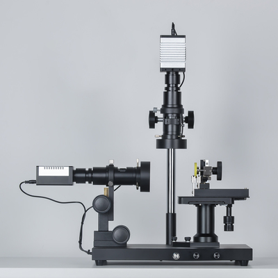 Alat Kamera Pengukuran HD Periksa Mikroskop dengan Meja Putar